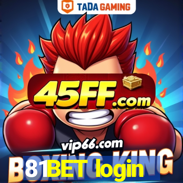 81BET login